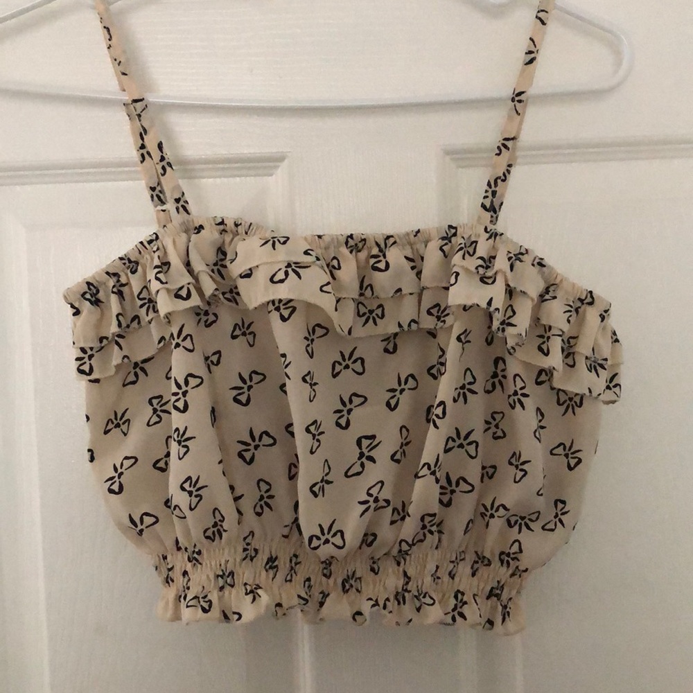 Strappy crop top